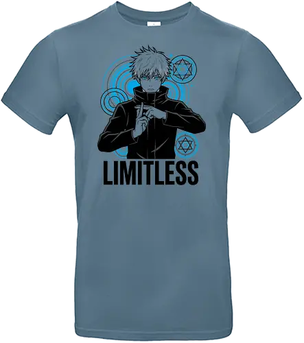Limitless Power - Jujutsu Sorcerer Domain Art - Satoru Gojo, Jujutsu, Limitless technique, Gojo Satoru shirt, anime apparel, JJK merch, strongest sorcerer, domain expansion, anime streetwear, blue eyes anime, manga graphic tee, Japanese pop culture, Jujutsu sorcerer art, infinity circles, geek fashion - Standard T-Shirt