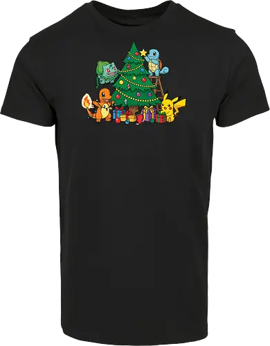 Pocket Christmas Tree Helpers - Festive Kanto Starters Design