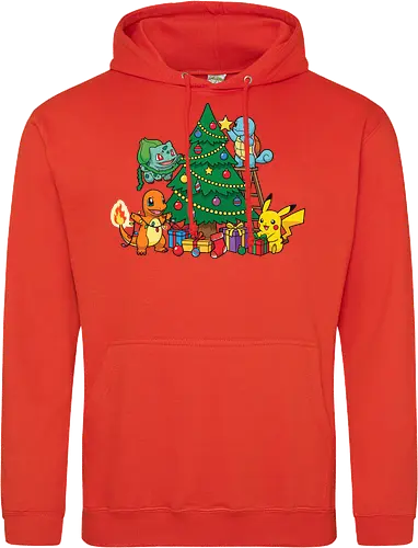 Pocket Christmas Tree Helpers - Festive Kanto Starters Design