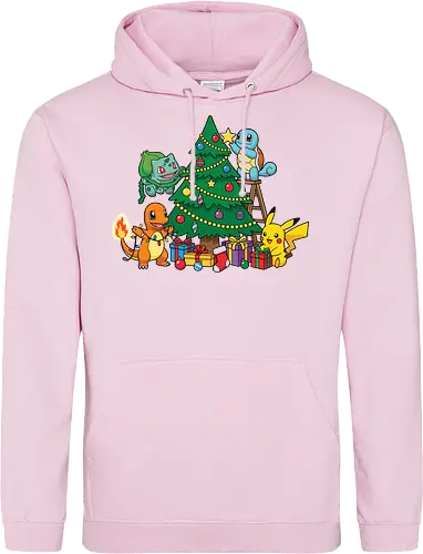 Pocket Christmas Tree Helpers - Festive Kanto Starters Design