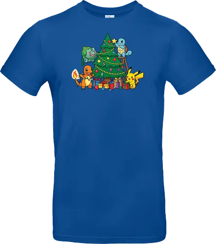 Pocket Christmas Tree Helpers - Festive Kanto Starters Design