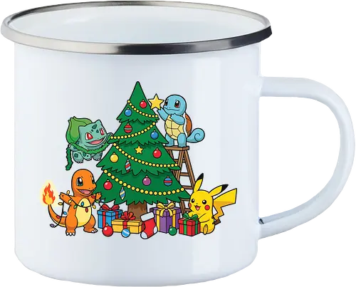 Pocket Christmas Tree Helpers - Festive Kanto Starters Design