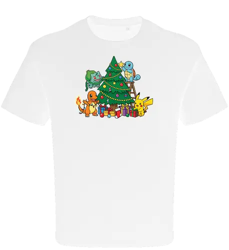 Pocket Christmas Tree Helpers - Festive Kanto Starters Design
