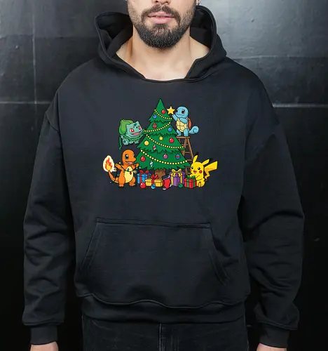 Pocket Christmas Tree Helpers - Festive Kanto Starters Design
