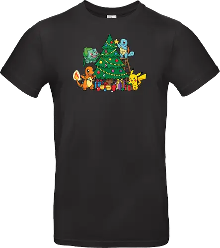 Pocket Christmas Tree Helpers - Festive Kanto Starters Design