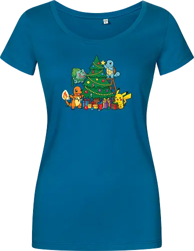 Pocket Christmas Tree Helpers - Festive Kanto Starters Design