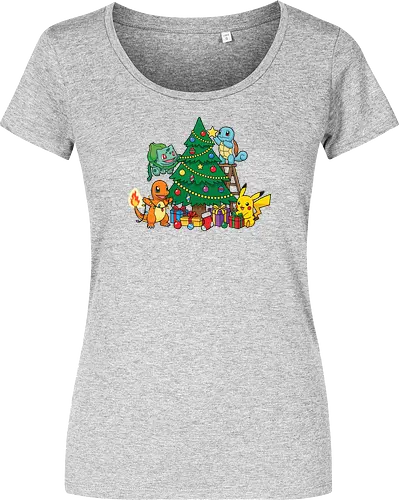 Pocket Christmas Tree Helpers - Festive Kanto Starters Design