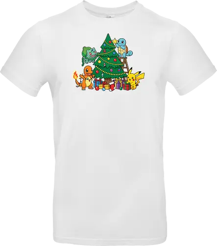Pocket Christmas Tree Helpers - Festive Kanto Starters Design