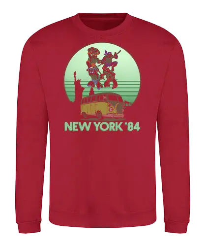 New York 84 - New York, Mutant, Shinobi Turtle - Sweatshirt