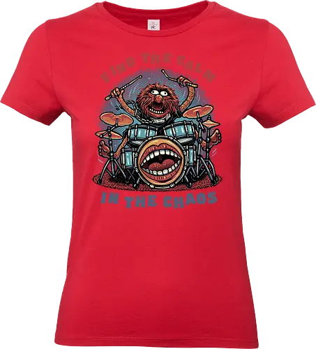 Find the Calm in the Chaos - Musical, characters, comedy, puppet, TV show - Standard T-Shirt (Women)