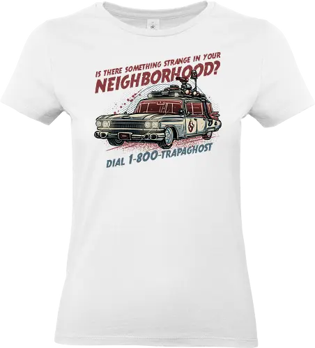 Ghost Hotline - Movie, film, comedy, horror, vehicle, Paranormal, funny, humor, ghost - Standard T-Shirt (Women)