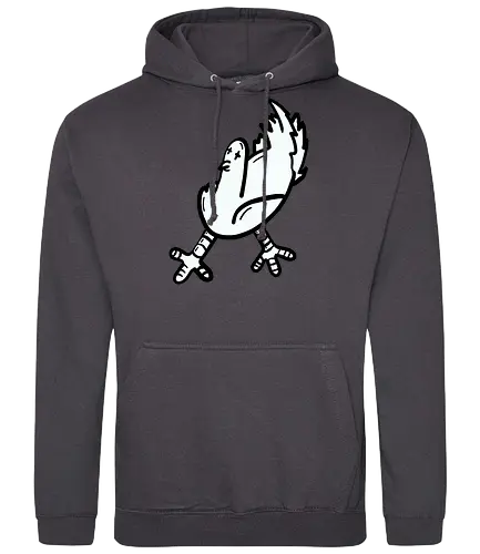 Taube tod - Vogel, taube, glück, comic, schwarz, weiß, grafik, cartoon - Standard Hoodie