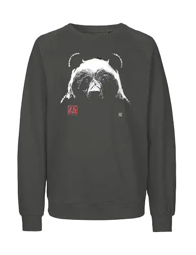 panda - panda, sumie, japan - Fairtrade Sweatshirt
