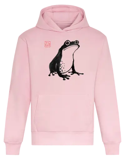 froggy - frog, sumie, japan - Heavyweight Hoodie