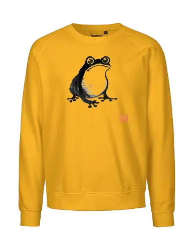 froggy 02 - frog, sumie, japan - Fairtrade Sweatshirt