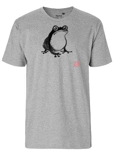 froggy 02 - frog, sumie, japan - Fairtrade T-Shirt