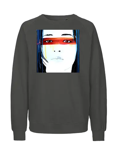 tribal noriko - noriko, sumie, japan, woman - Fairtrade Sweatshirt