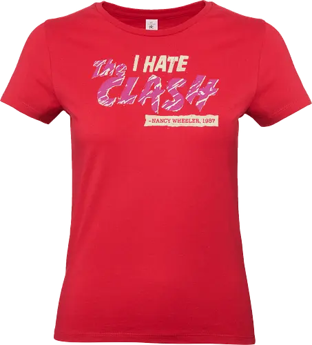 I fought the truth - Strange, the clash, nancy wheeler, upside down - Standard T-Shirt (Women)