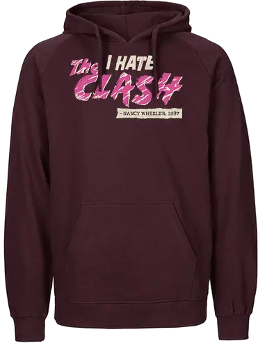 I fought the truth - Strange, the clash, nancy wheeler, upside down - Fairtrade Hoodie