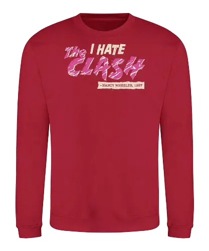I fought the truth - Strange, the clash, nancy wheeler, upside down - Sweatshirt