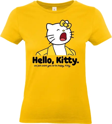 Hello, Kitty - Cat, kitty, humor, carol sturka, pluribus, pluribus tv show - Standard T-Shirt (Women)