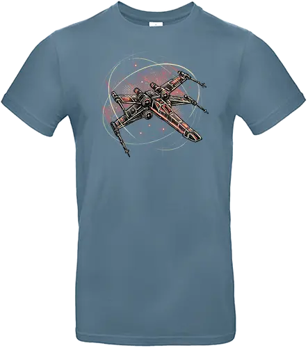 Blazing through the galaxy - Film, movie, galactic, galaxy, sci-fi, science fiction, space - Standard T-Shirt