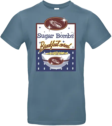 Sugarbombs - sugar, bombs, cereal, nuclear, fallout - Standard T-Shirt