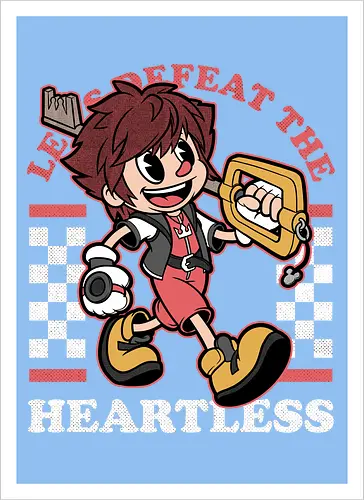 Game Mascot Hearts Key