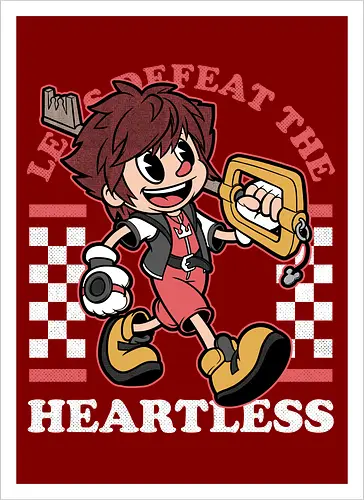 Game Mascot Hearts Key