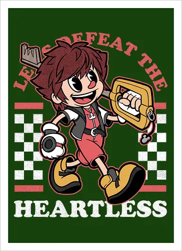 Game Mascot Hearts Key