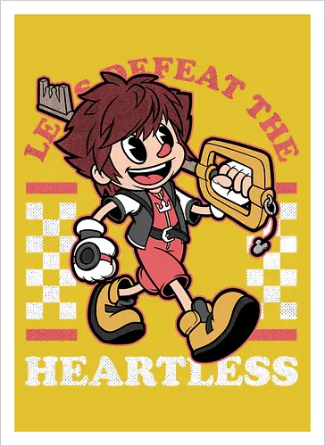 Game Mascot Hearts Key