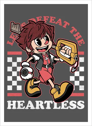 Game Mascot Hearts Key