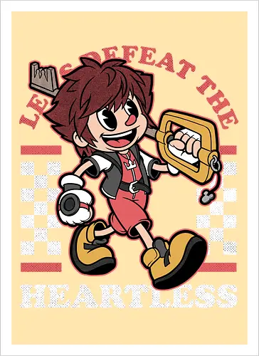 Game Mascot Hearts Key