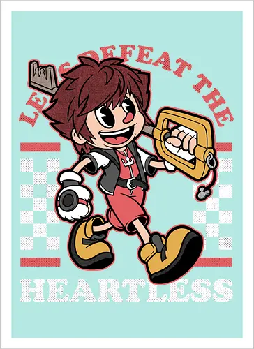 Game Mascot Hearts Key