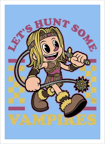Game Mascot Vampire Hunter