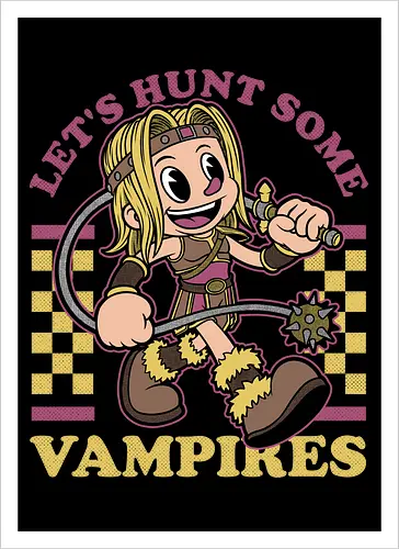 Game Mascot Vampire Hunter