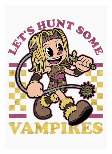 Game Mascot Vampire Hunter