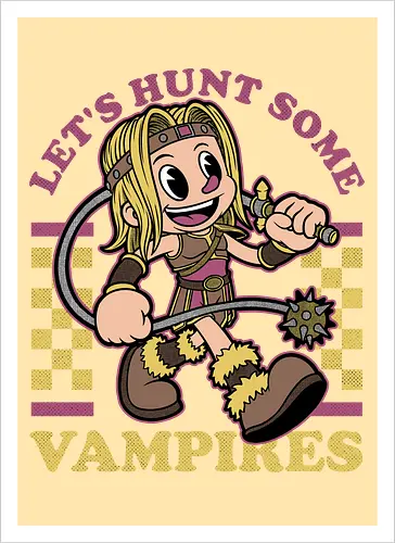 Game Mascot Vampire Hunter