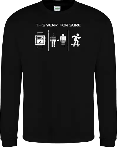 This Year For Sure - Retro Geek Humor