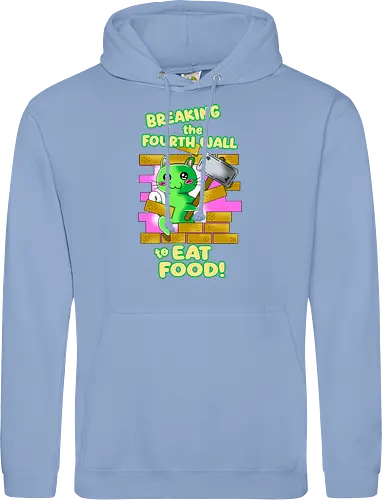 Kawaii-Katze für Feinschmecker und Food-Liebhaber