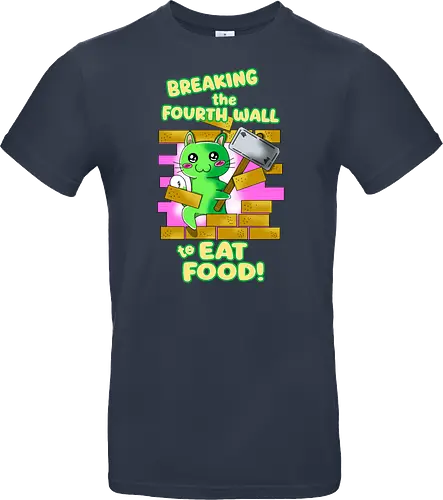 Kawaii-Katze für Feinschmecker und Food-Liebhaber