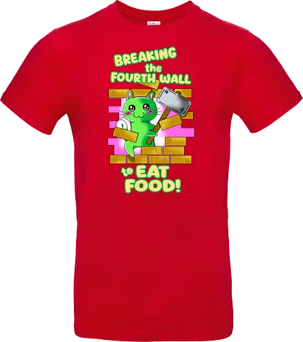 Kawaii-Katze für Feinschmecker und Food-Liebhaber