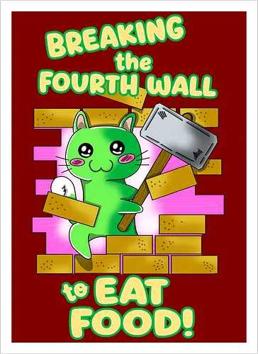 Kawaii-Katze für Feinschmecker und Food-Liebhaber