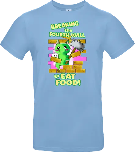 Kawaii-Katze für Feinschmecker und Food-Liebhaber