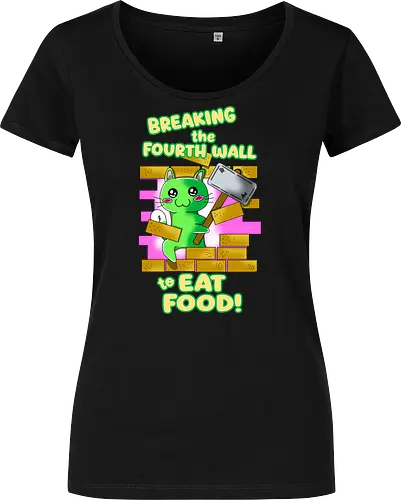 Kawaii-Katze für Feinschmecker und Food-Liebhaber