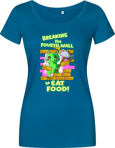 Kawaii-Katze für Feinschmecker und Food-Liebhaber