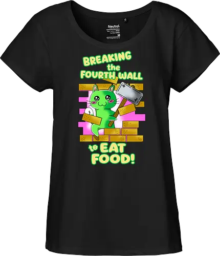 Kawaii-Katze für Feinschmecker und Food-Liebhaber