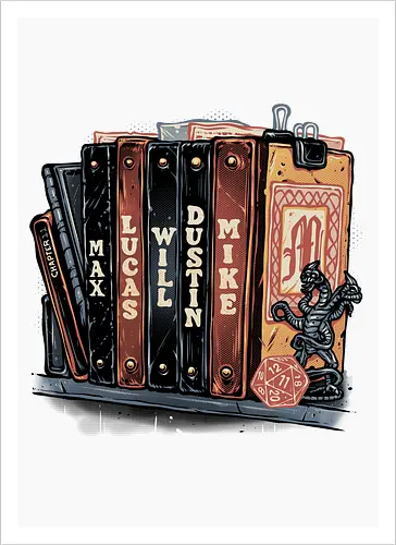 Start of a New Chapter - TV series, TV show, Paranormal, monster, mystery, adventure - Artprint