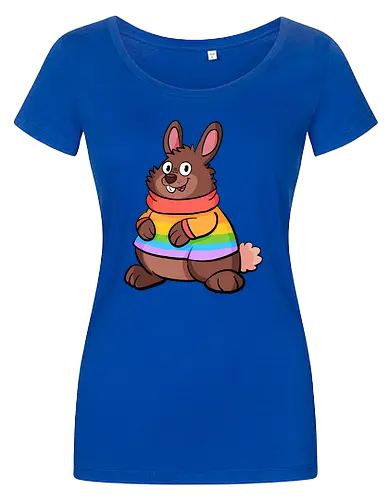 Regenbogenhase - Hase, Queer, Regenbogen - Women T-Shirt