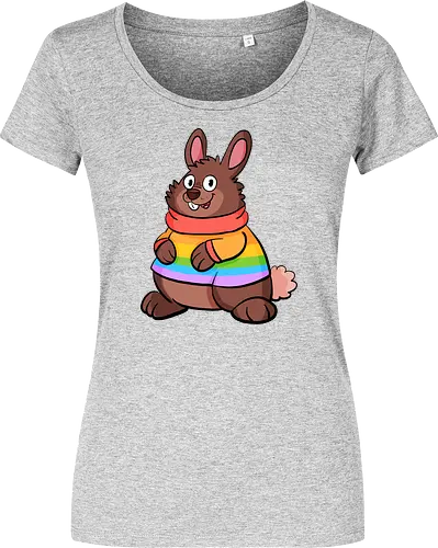 Regenbogenhase - Hase, Queer, Regenbogen - Women T-Shirt